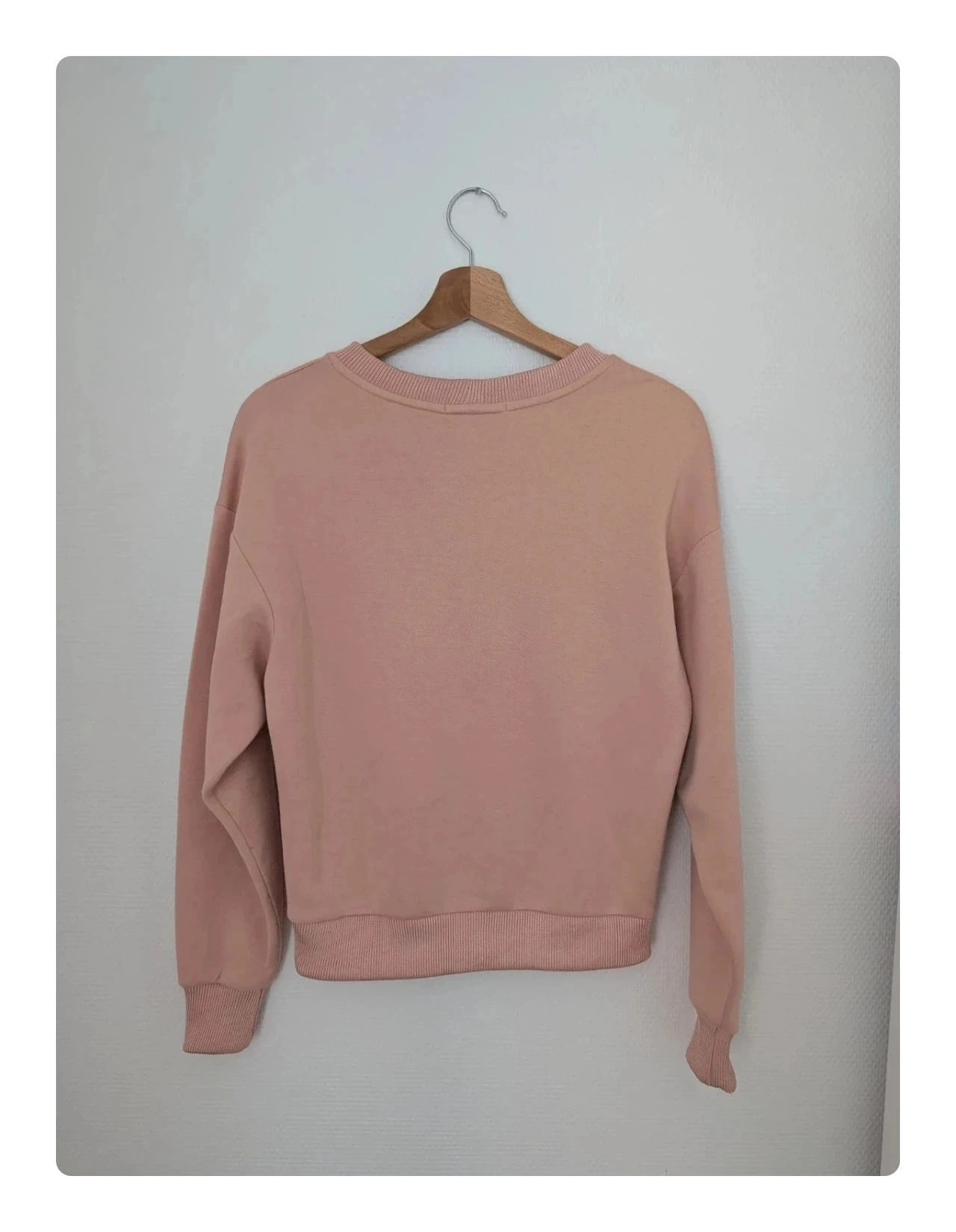 Maje roze geborduurde peach trui - Model Tornade - Maat 1 (S) – photo 2